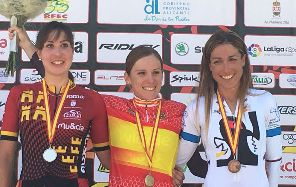 Podio femenino. Fuente: marca.com