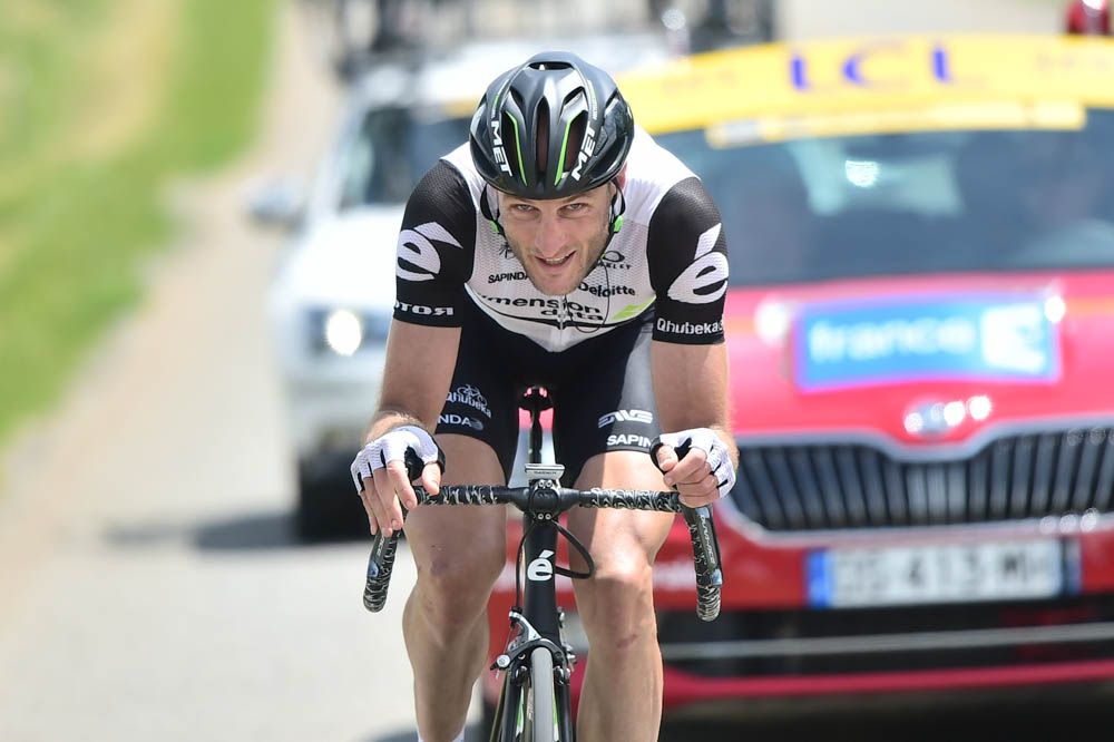 Cummings durante la última etapa de Dauphine. Fuente: letour.fr