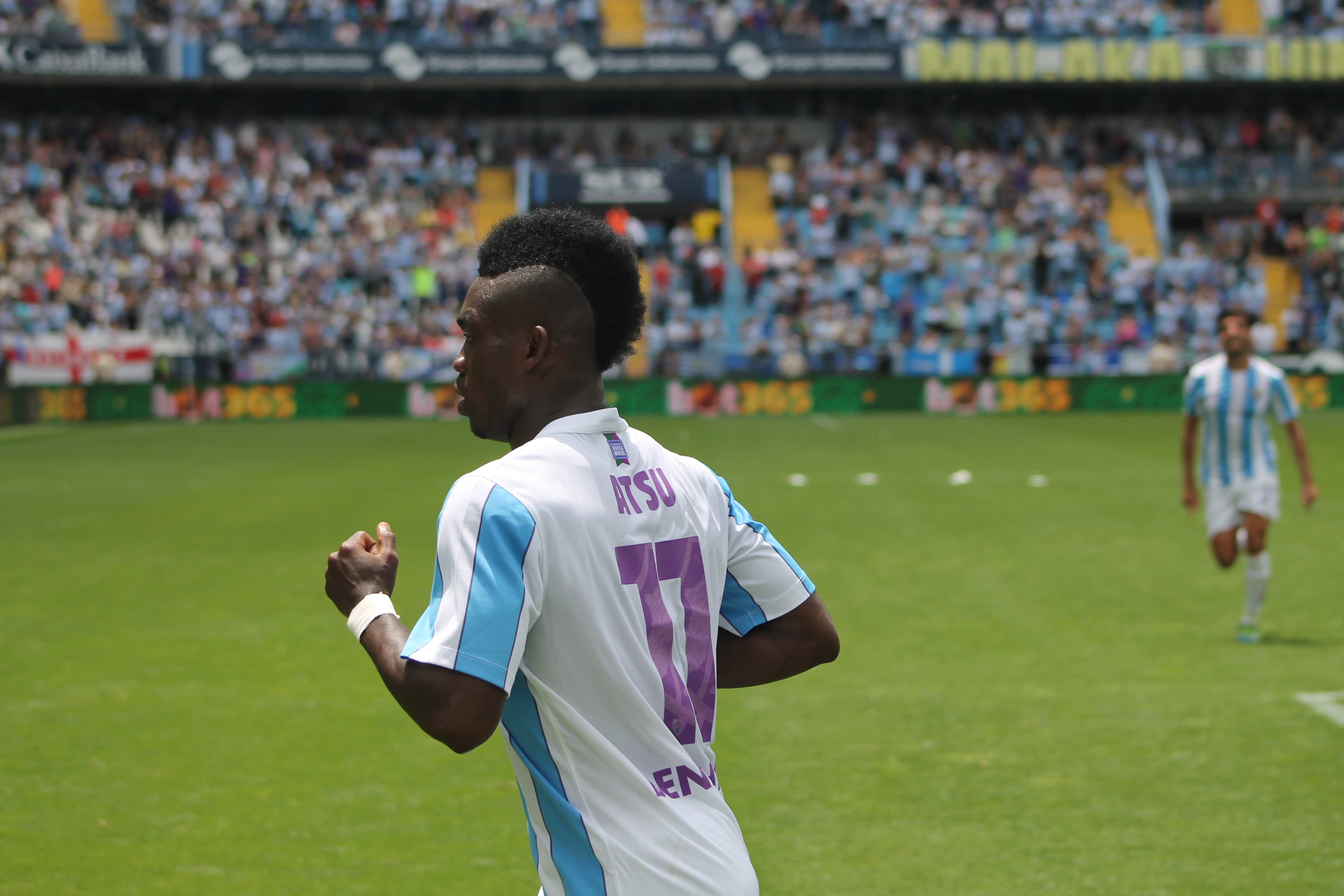 Atsu, en la Rosaleda. Foto Sexto Anillo.