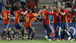 España celebrando un gol. Foto: mundodeportivo