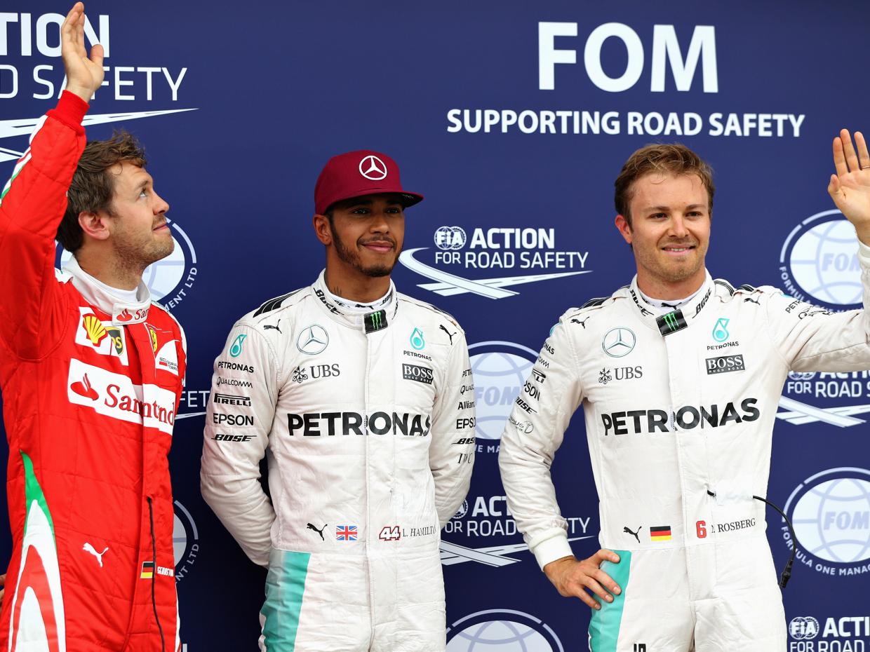 El top 3 de la Pole Imagen:www.independent.co.uk