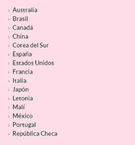 Equipos participantes en el Mundial / Foto vía: FIBA