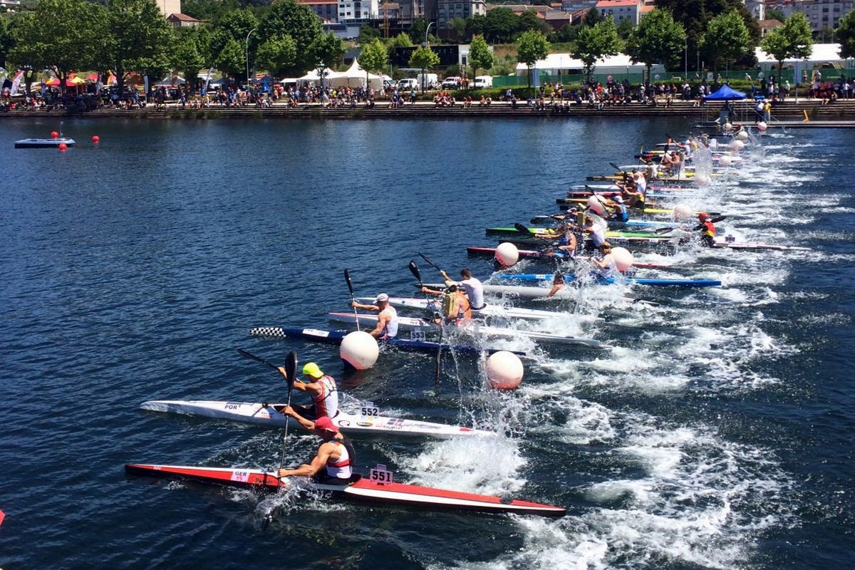Salida K1 Men Senior. Foto Vía: S.B.W.