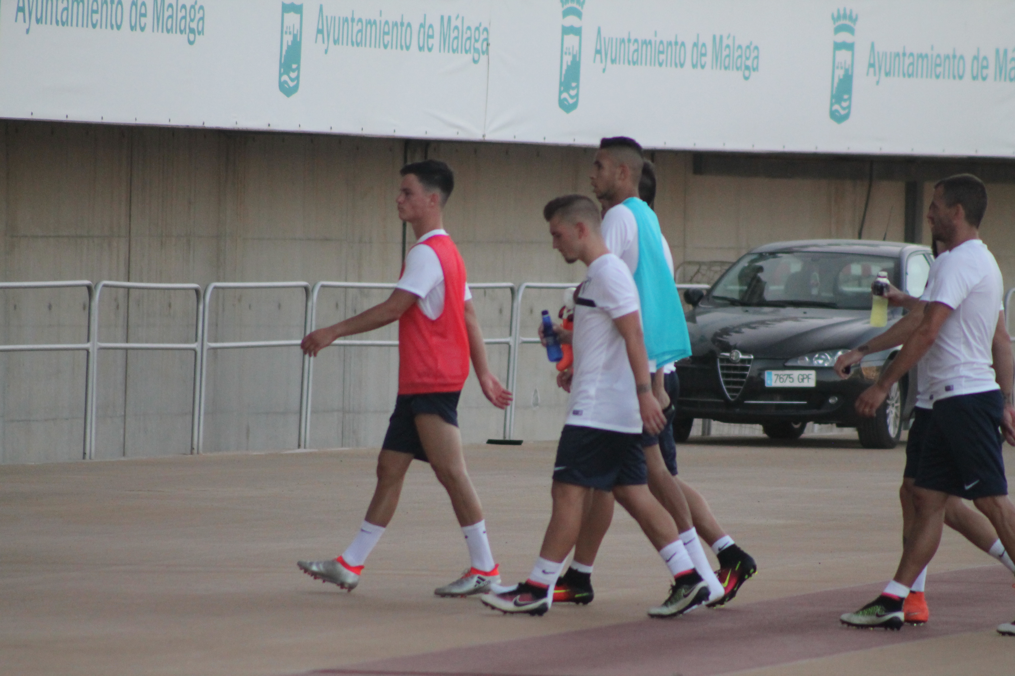 Retirada al acabar el entrenamiento. Foto: Sexto Anillo.