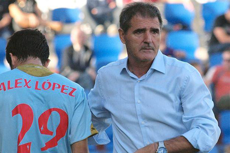 Paco Herrera junto a Álex López en su etapa en el Celta (damosmas.com)
