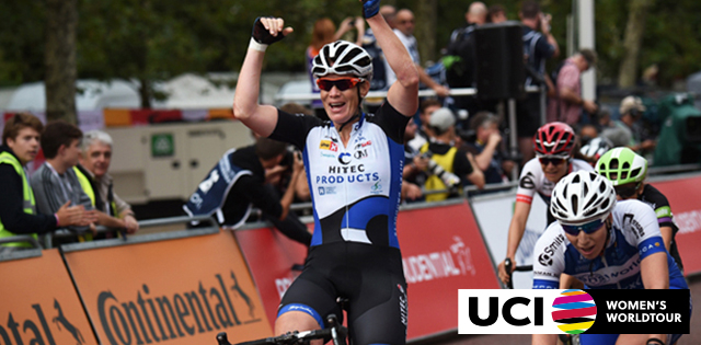Wild celebrando la victoria. Fuente: prudentialridelondon.co.uk