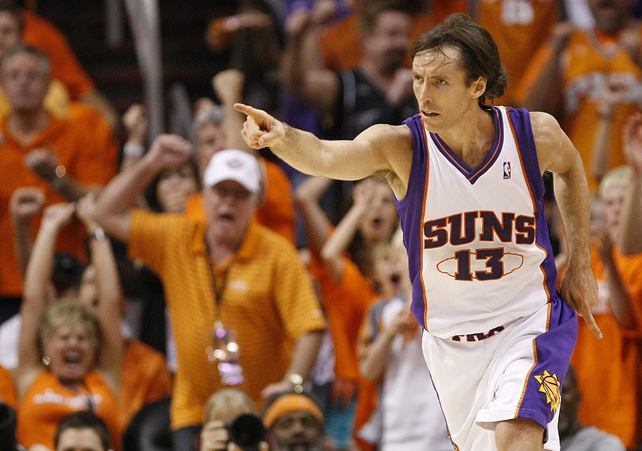 Nash fue el jugador franquicia de Suns durante 8 años - Foto vía nbcsports.com