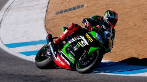 Sykes ubicó a su Kawasaki en segundo lugar. Foto: worldsbk.com