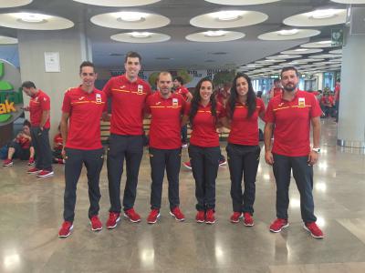 Expedición española de ciclismo en pista. Fuente rfec.com