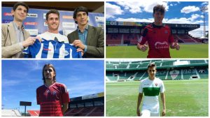 Ibai, Guarrotxena, Aurtenetxe y Guillermo en sus respectivos equipos (cadenaser.com / be.soccer.com / eitb.eus)