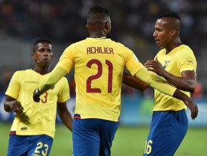 Achillier empata el partido (@Conmebol)
