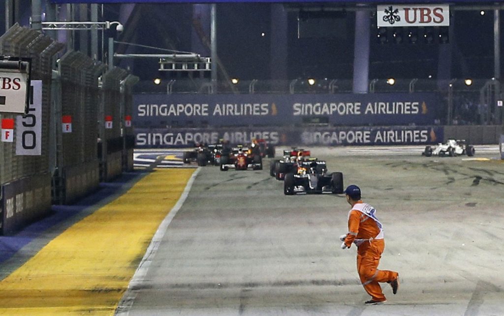 Segundo año consecutivo con problemas de seguridad en Singapur. Inaceptable / Sutton Images