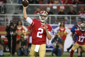 Blaine Gabbert guío a su equipo a la victoria foto: http://www.49ers.com/