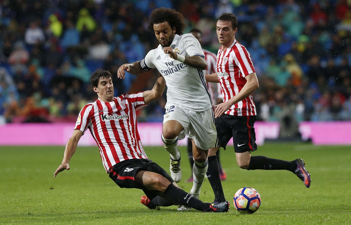 Pugna entre San Jósé y Marcelo/ Fuente: @laliga