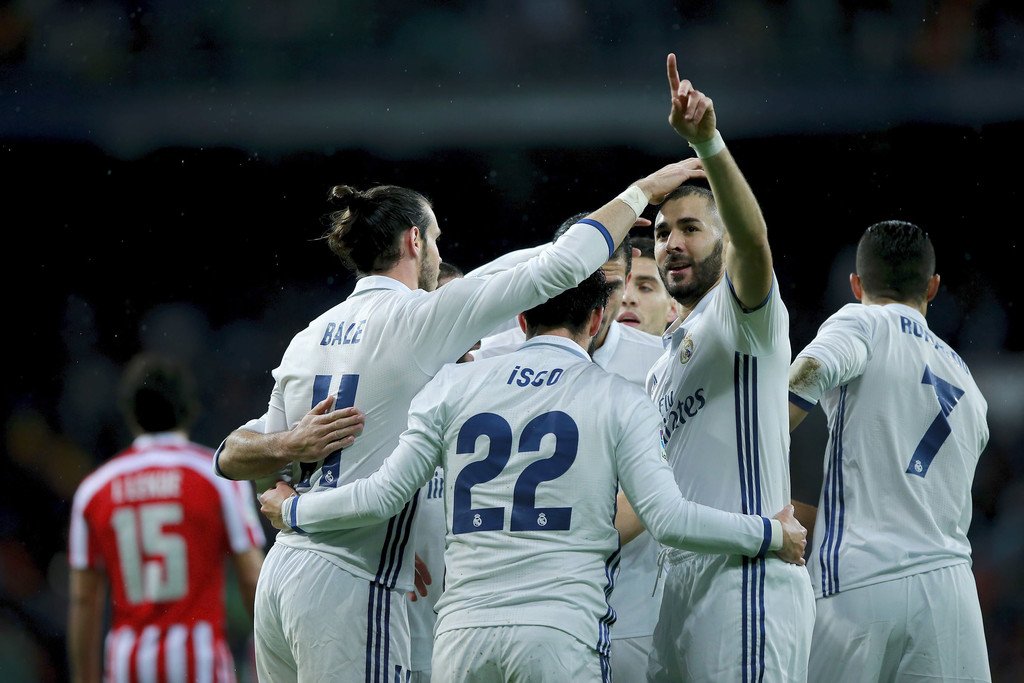 Celebración del primer gol/ Fuente: @RealEsparta