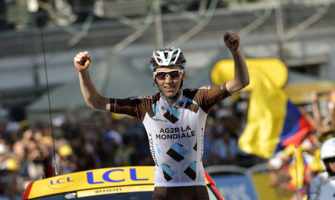 Bardet ganando en el Tour. Vía: : www.austade.fr