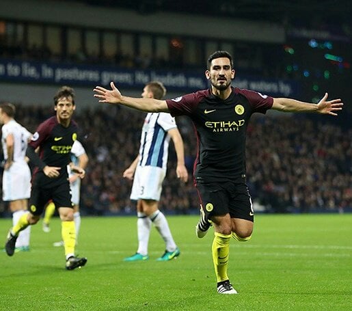 Gundogan anota el 3 a 0 (@PremierLeague)