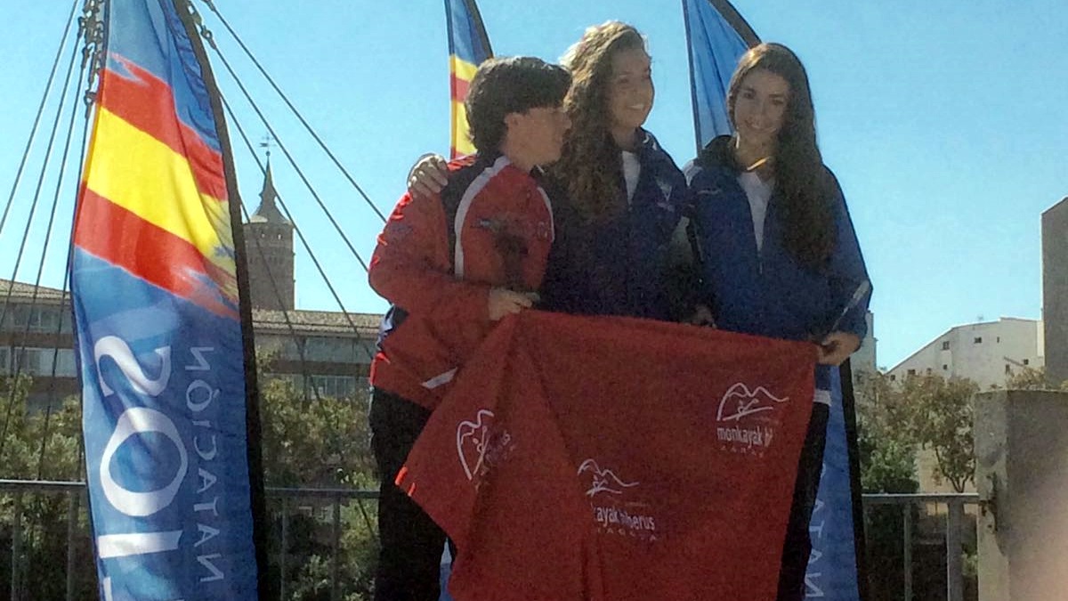 Podium Dama K1. Foto Vía: S.B.W.
