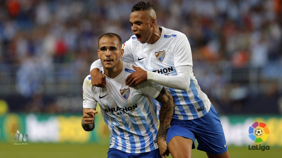 Posible delantera malaguista: Foto LFP