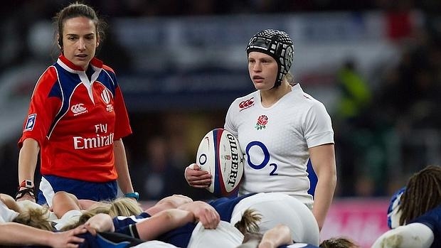 Inglaterra vs Francia del VI Naciones 2015 (Foto vía: www.abc.es)
