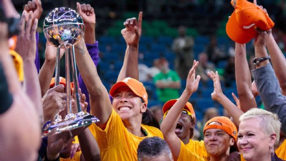 Candace Parker, la MVP de las finales