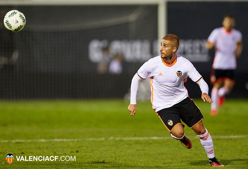 17-09-2016, VCF Mestalla v Hercules en Ciudad Deportiva VCF Paterna, Valencia.