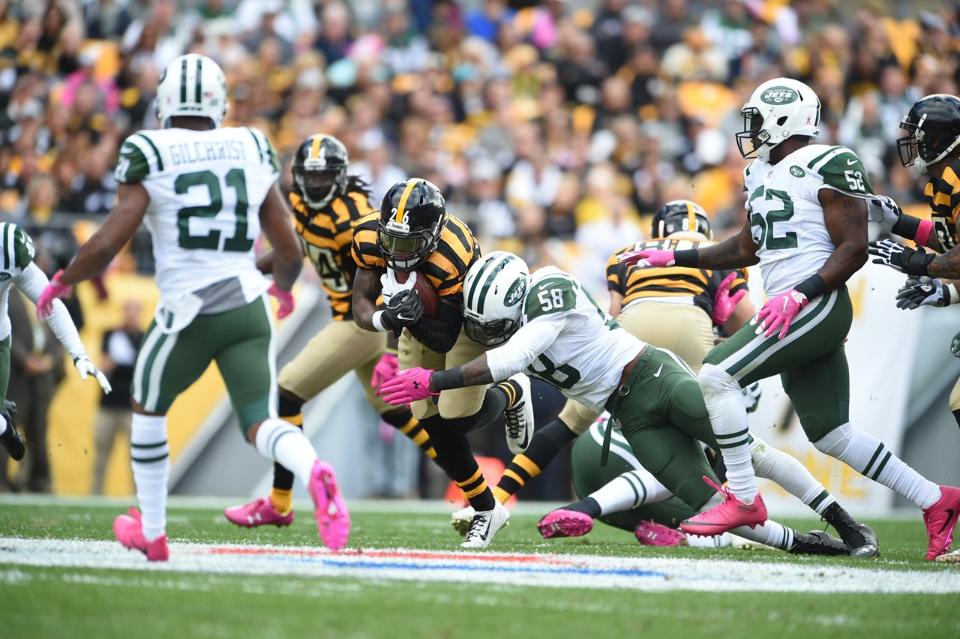 Le'Veon Bell volvió a tener un gran partido (steelers.com)