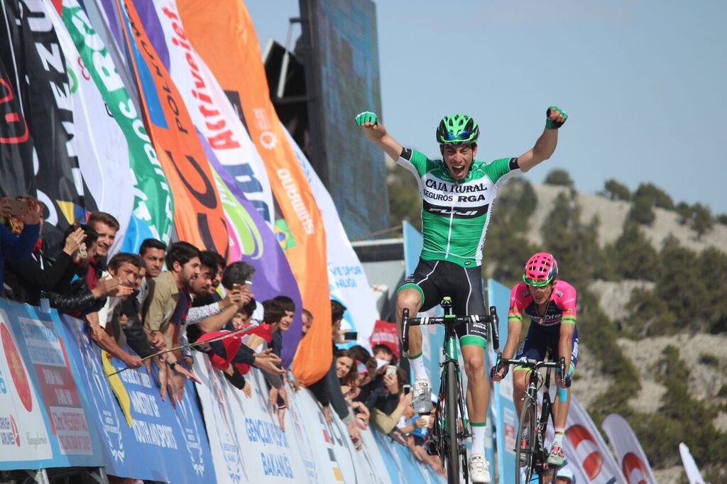 Jaime Rosón en la Vuelta a Turquía. Fuente @CajaRural_RGA