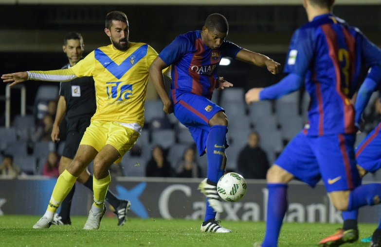 12-11-2016. Barcelona B v Badalona. Imagen vía: www.mundodeportivo.com