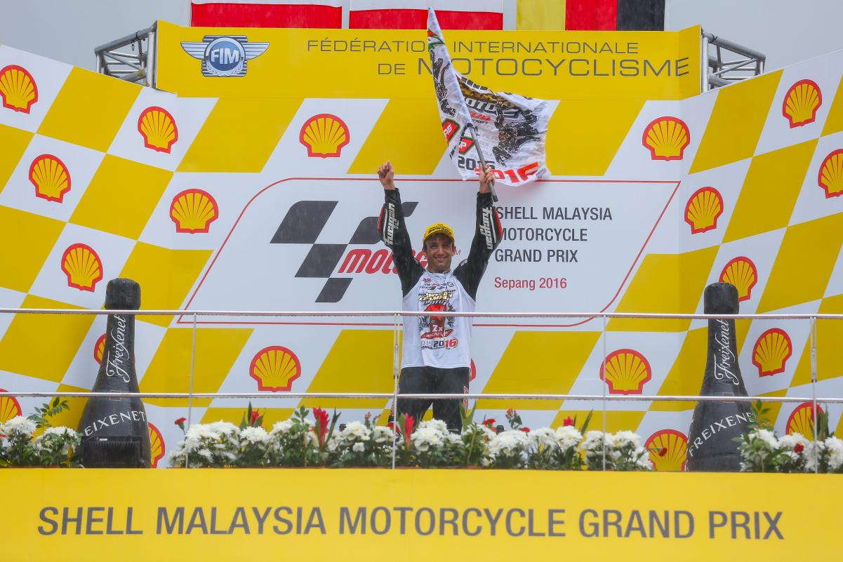 Podio Zarco Sepang / motogp.com