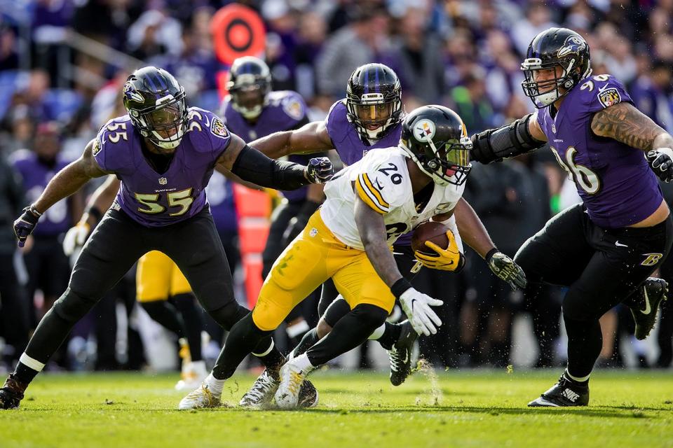 La defensiva de Baltimore supo contener a la ofensiva de Pittsburgh (baltimoreravens.com)