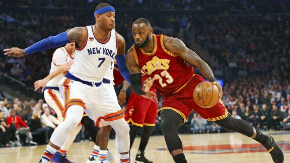 Lebron James y Carmelo Anthony llevan 16 años enfrentándose. Foto: ESPN