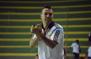 Aplaudiendo durante un entrenamiento