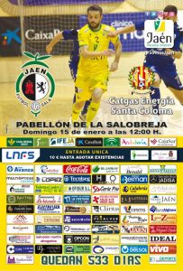 Cartel promocional del partido