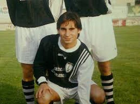 Pedro Menéndez, presidente del Lealtad, en su etapa como jugador del club