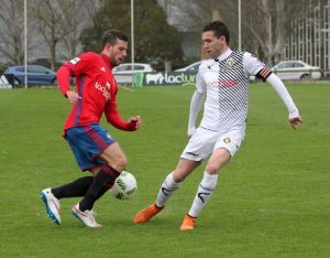 Javi Sánchez en Tajonar hace dos jornadas (Foto: Navarra Deportiva)