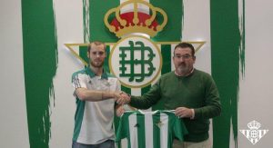 Zardoya en su presentación con el Betis 