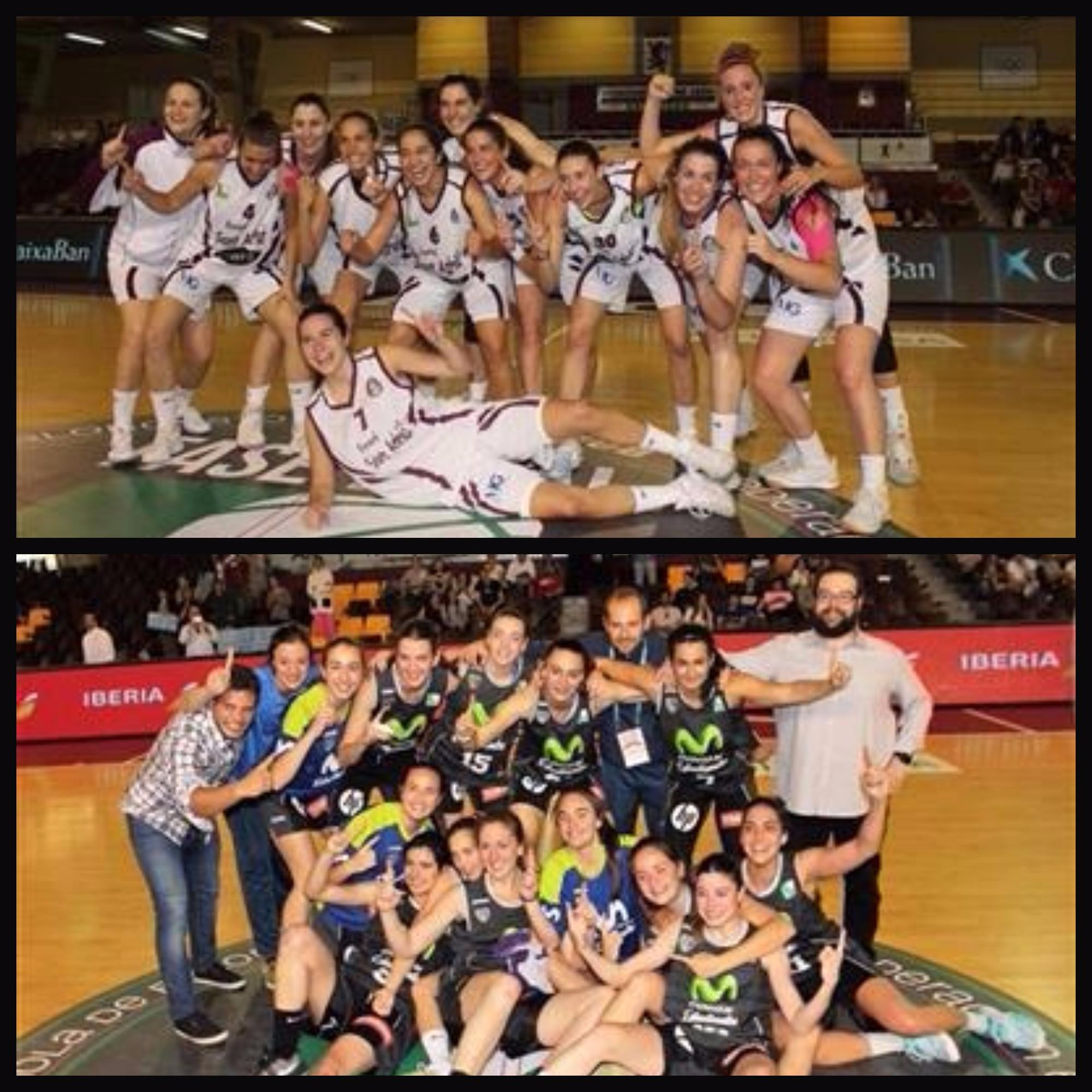 Snatt's Sant Adriá y Movistar Estudiantes, nuevos equipos de Liga Femenina. Fase de Ascenso (León). Foto: www.ligafemenina2.es