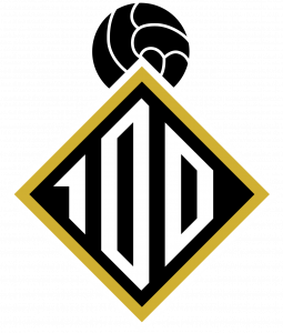 Escudo del centenario que lucirá el Caudal durante la temporada 2017/2018 (Foto: Caudal Deportivo)