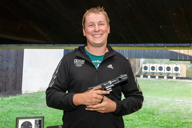 Christian Reitz - Oro en Pistola de Velocidad WC Gabala 2017