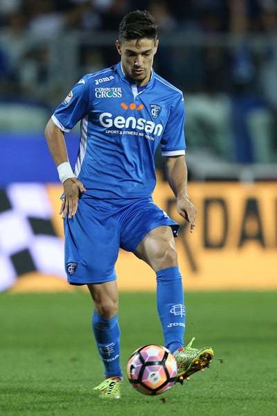 Federico Barba en un partido con el Empoli (Foto: Zimbio)