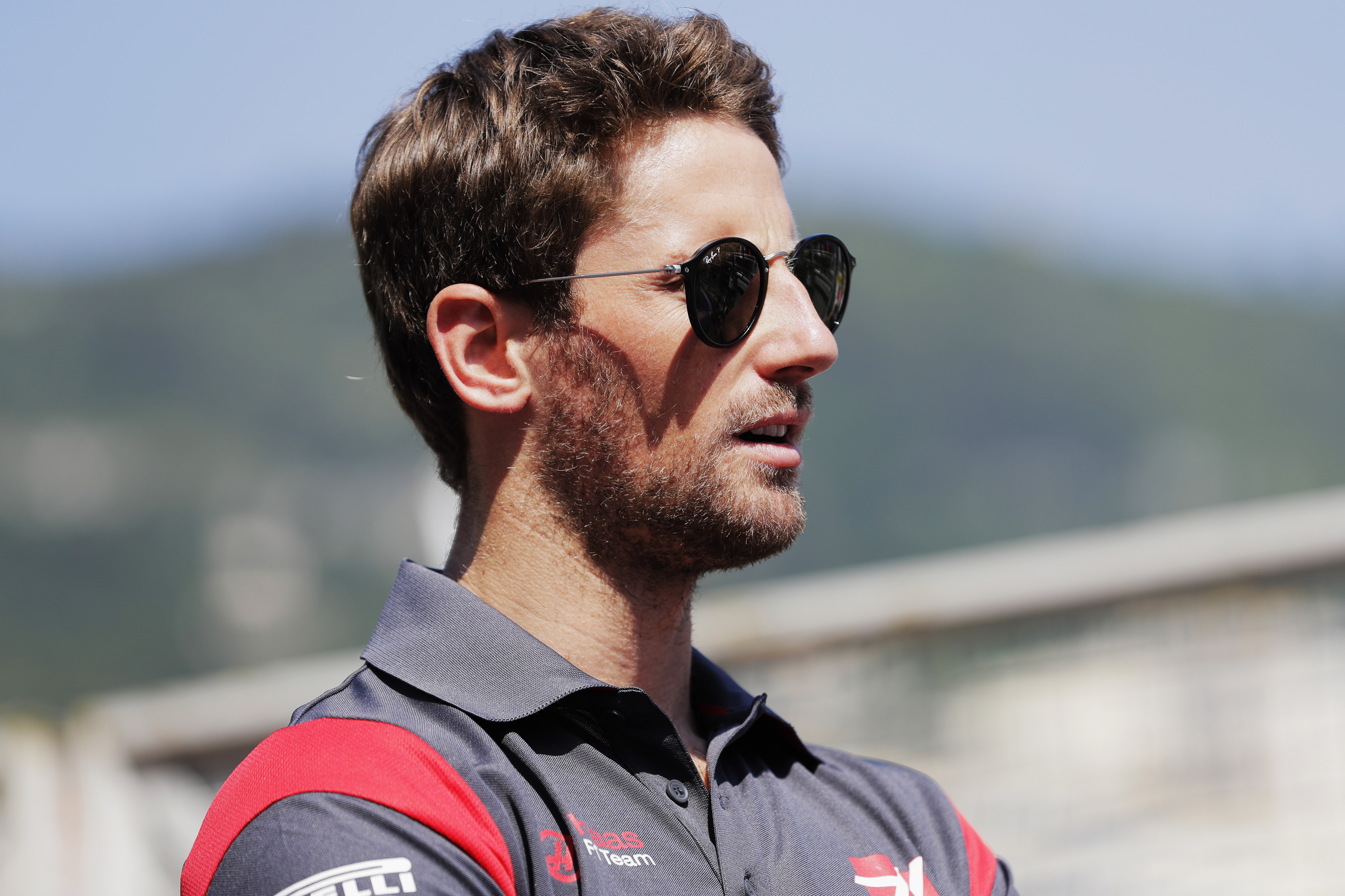 Monte Carlo, Monaco.
Sunday 28 May 2017.
Romain Grosjean, Haas F1. 
World Copyright: Zak Mauger/LAT Images
ref: Digital Image _56I7855