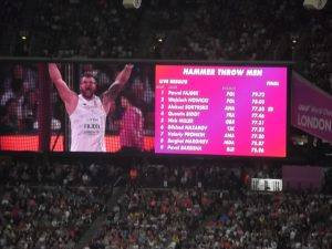 #london2017 #pasionporcompetir #atletismo #rfea #pawełfajdek REnueva una vez más su título de Campeón del Mundo 