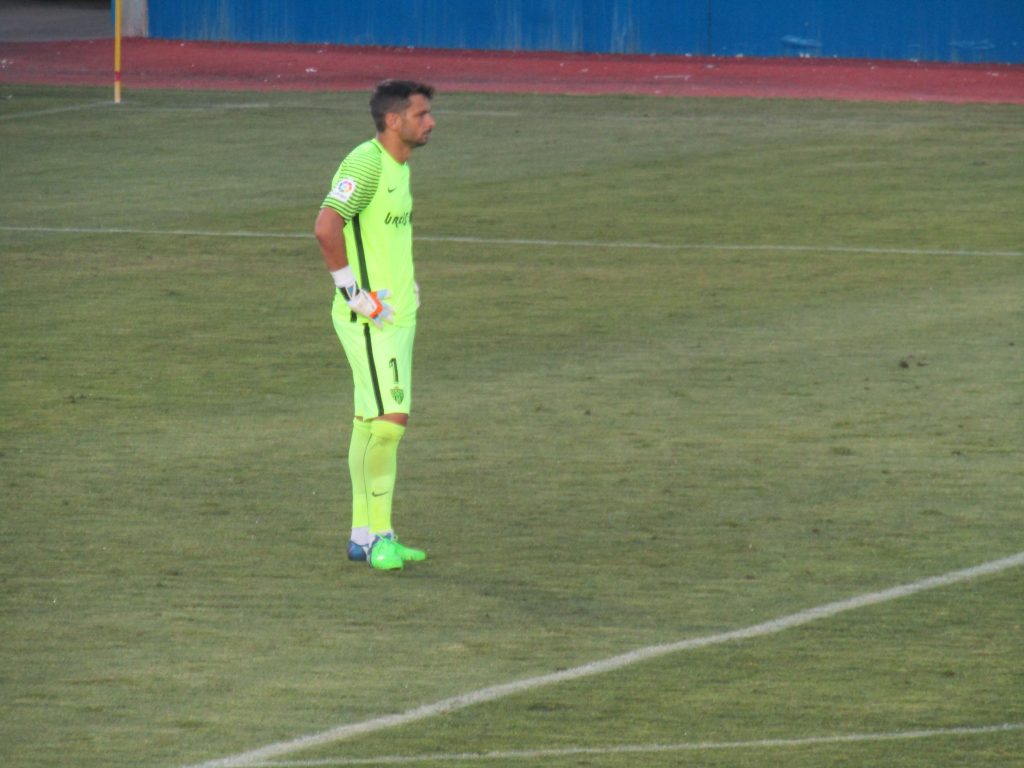 René durante un partido de pretemporada