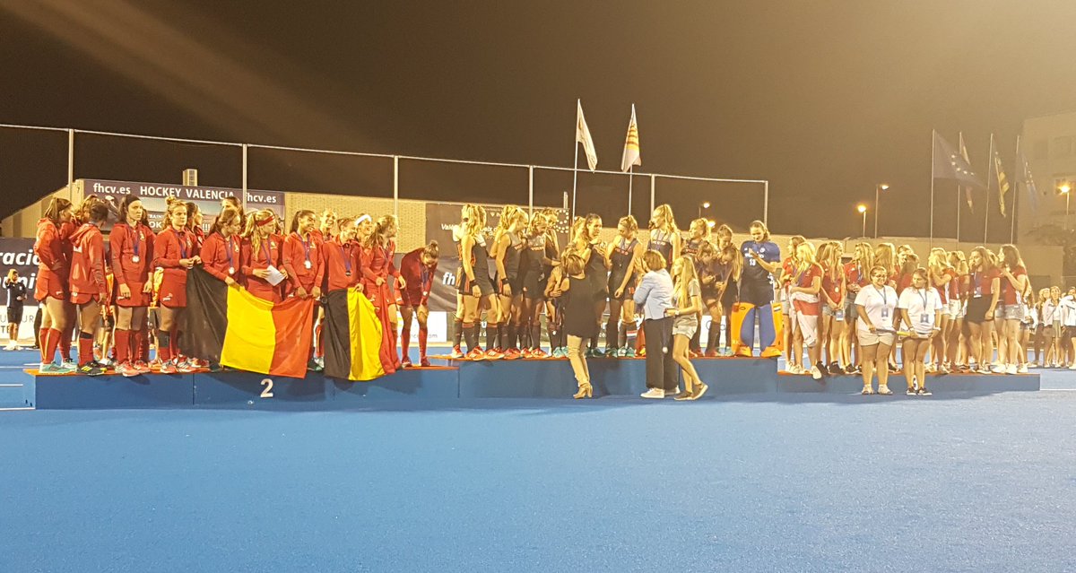 Campeonato Europa U21 - Podio femenino