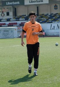 Rabanillo es el guardameta del Caudal que solo ha recogido un balón de su red en cuatro partidos (Foto: LNE)