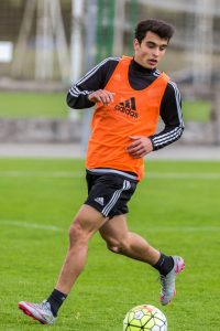 Jaime Dios anotó un auténtico golazo (Foto: Noticias de Navarra)