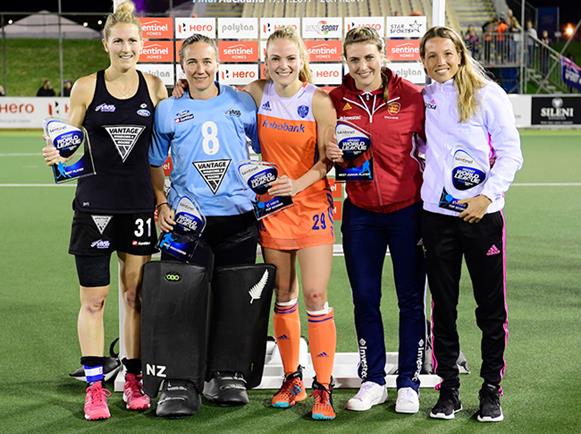 WHL 2017 Auckland - Jugadoras destacadas