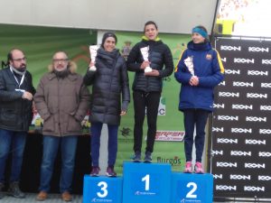 #XXXIICrossConstitucionAranda #Atletismo #RFEA Podium Senior femenino