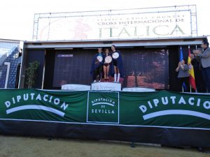 XXXVI #crossinternacionalitalica Santiponce, Sevilla #cross Podium Femenino Sub20 #atletismo